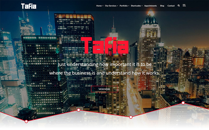 Tafia - Creative Business WordPress Theme